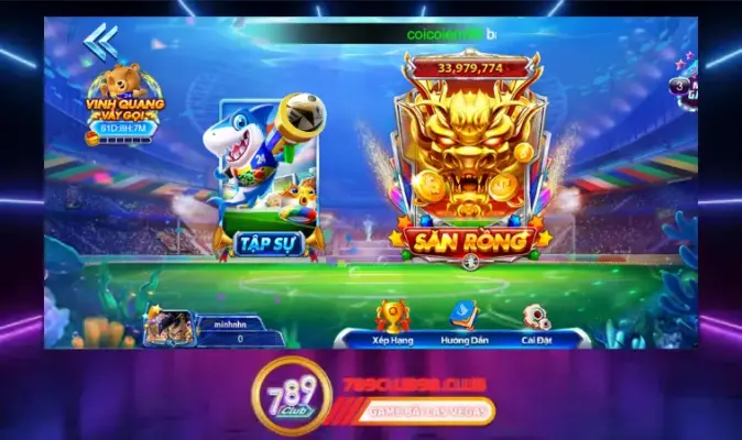 Giới thiệu 2 phòng bắn đẳng cấp tại game bắn cá 789Club